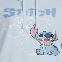 Stitch Juniors grafikus kapucnis pulóver pulóver