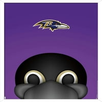 Baltimore Ravens - S. Preston Kabala Poe Fali Poszter, 22.375 34