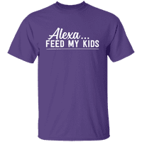 Grafikus Amerika Apák napi Alexa Feed Feed a gyerekeim ing apa férfi pólóhoz