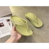 Avamo Női Férfi Platform ék puha talpbetét Flip Flop Tanga diák szandál cipő