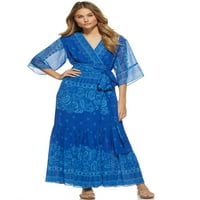 Scoop Women's Maxi Fau Wrap ruha