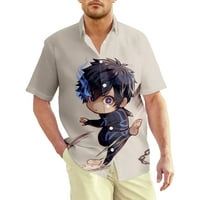 Blue Lock Anime Póló Póló Pólók Férfi Divat Klasszikus Kényelmes Ajándék Férfiaknak, Férfi Pólók