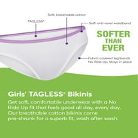 Hanes Lányok Pamut Bikini Válogatott 8