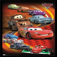 Disney Pixar Autók-Csoportos Fali Poszter, 22.375 34