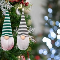 Gnome Karácsonyi Díszek, Törpe Alakú Karácsonyi Fa Dísz Függő Karácsonyfa Díszek Fesztivál Hangulat Karácsonyi Medál