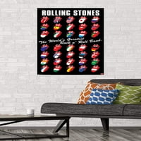 Trends International Rolling Stones magazin Grid Wall Poster 22.375 34