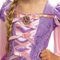 Lányok méretű rapunzel deluxe halloween gyermek jelmez Disney összezavarodott, álruhás