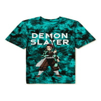 Demon Slayer Boys grafikus póló, 4-18 méret
