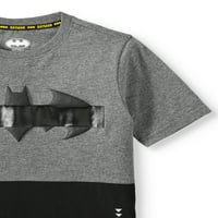 Képregény Batman Rövid Ujjú Grafikus Osztott Póló