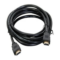 C2G nagysebességű 4K UHD HDMI kábel Ethernettel TV-khez, laptopokhoz és Chromebookokhoz, Fekete