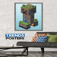 Minecraft-Kúszónövény Fal Poszter, 22.375 34