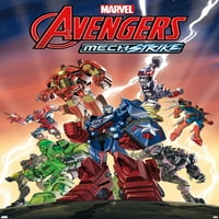 Marvel Avengers: Mechstrike-Csoport Fali Poszter, 22.375 34