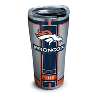 Denver Broncos blitz oz rozsdamentes acél pohár fedéllel