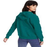 Hanes Női EcoSmart Teljes cipzáras kapucnis pulóver
