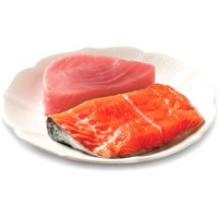 Purrfect finomságok aláírás pelyhesített tonhal és lazac recept szószban