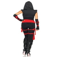 Leg Avenue halálos Ninja Női Halloween díszes ruha jelmez felnőtt, XL