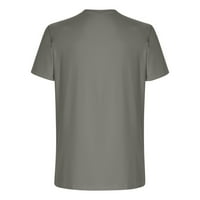 Edvintorg július 4. Férfi pólók Clearance Alkalmi Kerek nyakú 3D digitális nyomtatás pulóver Fitness sport rövidnadrág