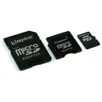 Kingston 2GB MicroSD kártya adapterekkel
