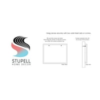 Stupell Industries Térkép Florida klasszikus államhatár vászon fal művészet, 48, Design Daphne Polselli