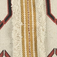 Rizzy Otthon texturális csík délnyugati Pamut dekoratív dobja párnahuzat, 14 x26