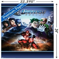 Képregény videojáték-DC Universe Online-kulcs Művészeti fali poszter, 22.375 34