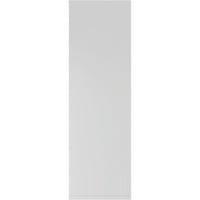 Ekena Millwork 15 W 76 H True Fit PVC Két egyenlő sík paneles redőny, borsvörös