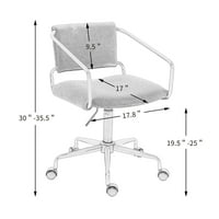 Gardenry klasszikus ergonomikus irodai szék ágyéki támogatás többfunkciós irodai szék