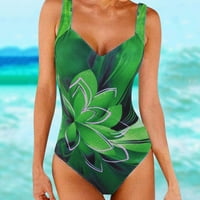 Női Beachwear Body Fürdőruha Női Nyomtatott Bohemia Slim Strand Fürdőruha Bikini