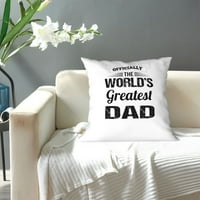 A világ legnagyobb apa dobja párnahuzatok Lakberendezés hangulatos párnahuzatok ágy kanapé autó Ajándékok