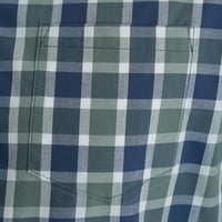 Wrangler férfiak rövid ujjú ráncálló kockás ing