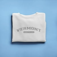 Montpelier Vermont, szöveg Férfi pulóver, férfi 3x-nagy