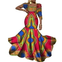 Bintarealwa üreges ujjú afrikai esküvői ruhák nőknek KG920