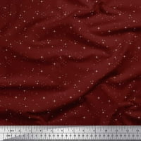 Soimoi Pamut Cambric Szövet Csillagok Shirting nyomtatási Szövet az udvaron széles