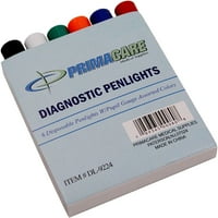 Primacare dl-eldobható diagnosztikai Penlight, 1 2 5
