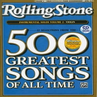 Válogatás a Rolling Stone magazin Minden idők legnagyobb dalaiból, Vol 2: hegedű, könyv CD