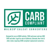 Walker kipufogó CalCat Carb univerzális katalizátor illik válasszon: 1998-FORD RANGER, FORD CROWN VICTORIA