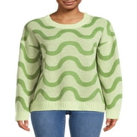 Csak Polly Juniors hullámos pulóver pulóver