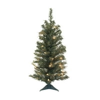 Vickerman 30 kanadai fenyő mesterséges karácsonyfa, tiszta Dura-lit fények