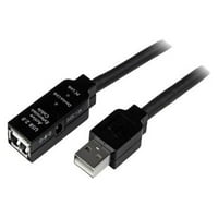 StarTechcom USB aktív hosszabbító kábel MF USB hosszabbító kábel ft A típusú férfi USB A típusú női USB nikkelezett