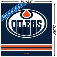 Edmonton Oilers - Logo Wall poszter, 14.725 22.375