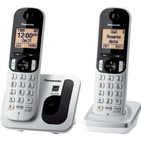Panasonic KX-TGC212S bővíthető digitális Telefon két ezüst kézibeszélővel