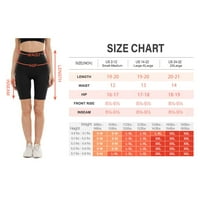 Motoros rövidnadrág nőknek-8 Magas derék Haskontroll edzés jóga futás kompressziós gyakorlat rövidnadrág